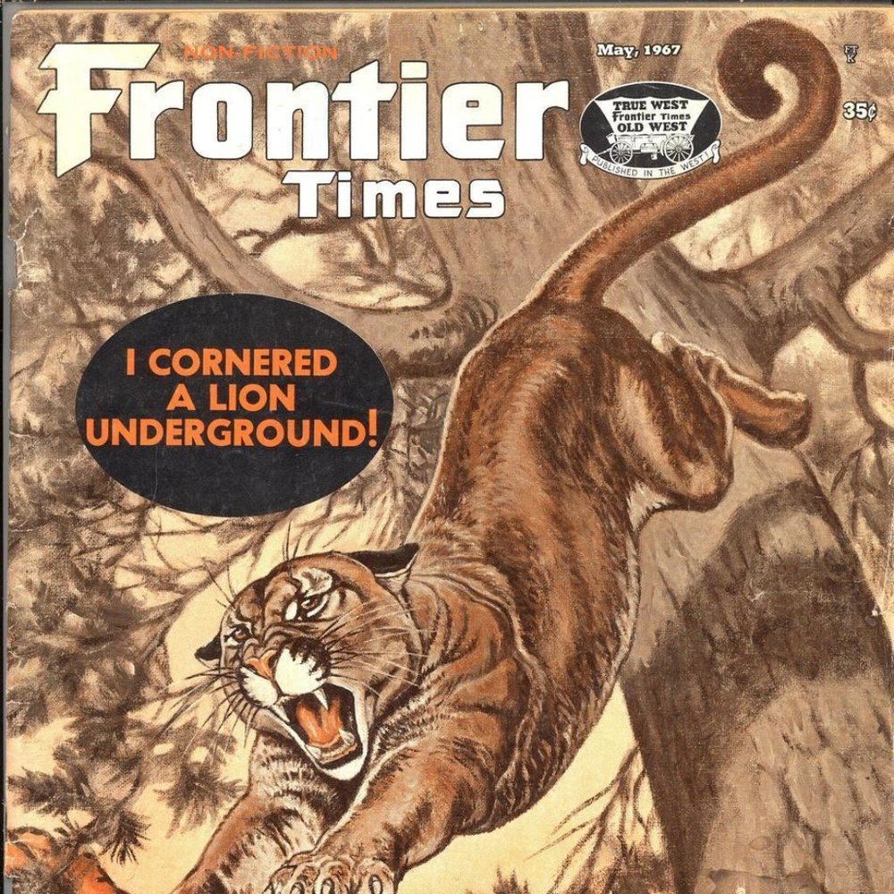 Frontier Times magazine May 1967 old west advertures hunting Native Americans